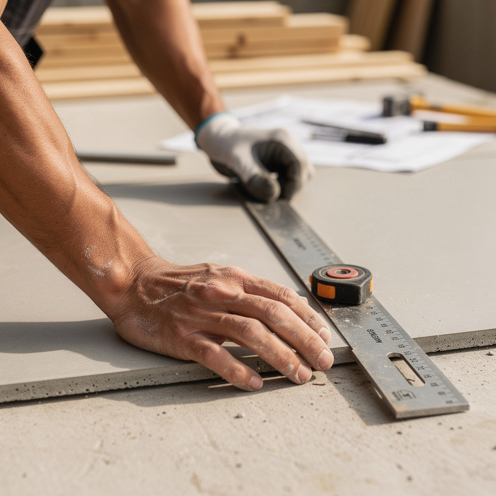 U S Construction Services team overseeing a modern commercial construction project in Houston, Texas